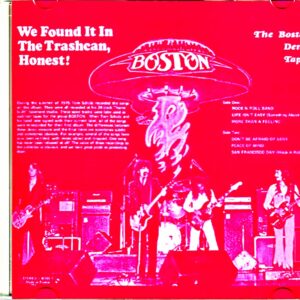 Boston/We Found it in the Traschan,Honest! Demos Tapes