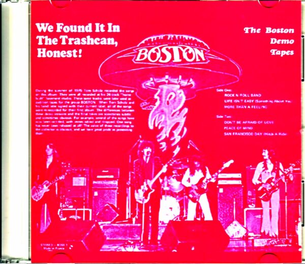 Boston/We Found it in the Traschan,Honest! Demos Tapes