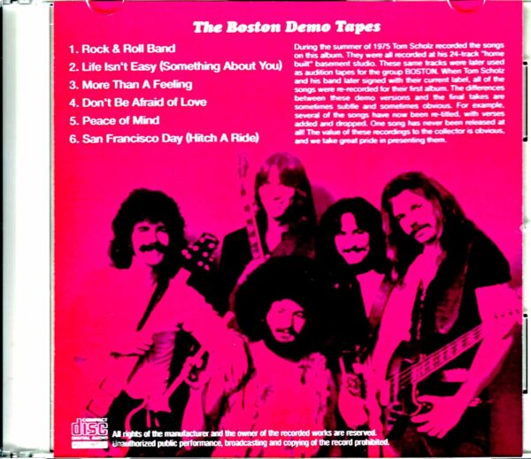 Boston/We Found it in the Traschan,Honest! Demos Tapes - Image 2