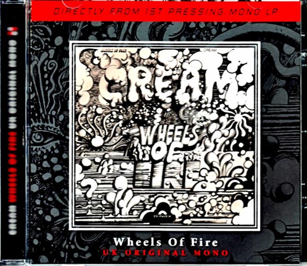 Cream Cream/The Wonderful World of Cream Wheels of Fire UK Original Mono