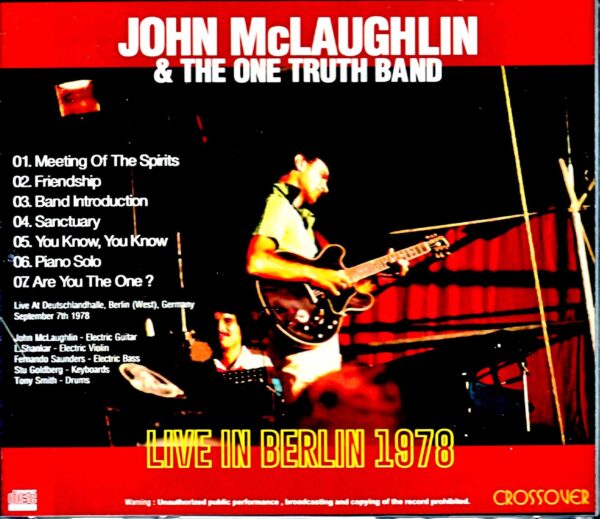 John McLaughlin & the One Truth Band John McLaughlin/Germany 1978 - Image 2