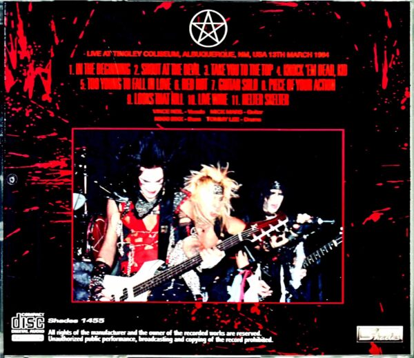 Motley Crue/NM,USA 1984 - Image 2