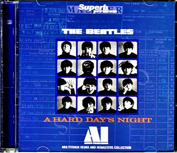Beatles The Beatles/The Beatles are Coming Yeah! Yeah! Yeah! A Hard Day's Night AI - Audio Compilation Multitrack Remix and Remasters