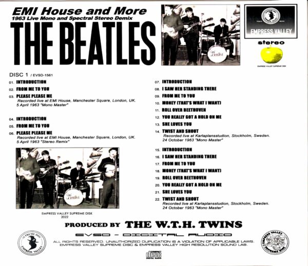 Beatles Private performance at EMI, London, UK 1963 - Image 2