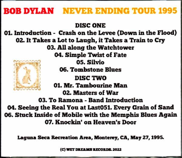 Bob Dylan/CA,USA 1995 Complete - Image 2