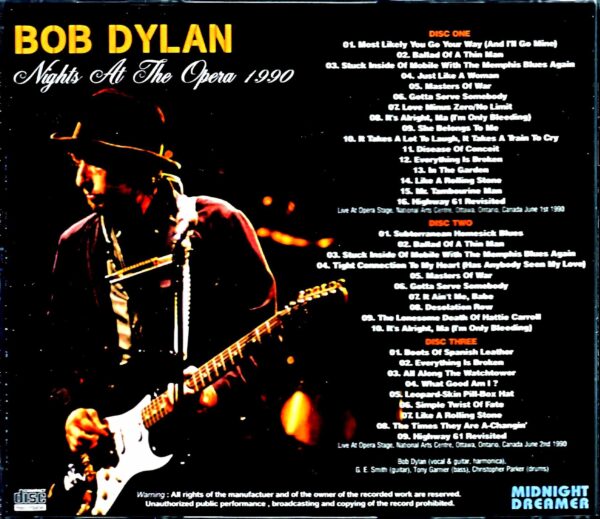 Bob Dylan/Canada 1990 2Days - Image 2