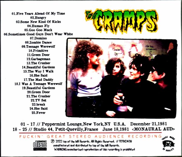 Cramps/NY,USA 1981 & more - Image 2