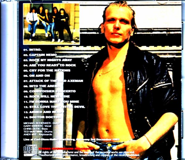 Michael Schenker Group Michael Schenker/Germany 1983 Remastered Edition - Image 2