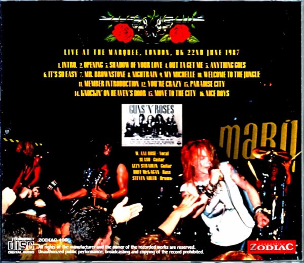 Guns N' Roses/London, UK 1987 Upgrade - Image 2