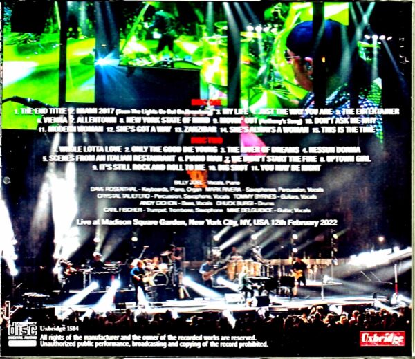 Billy Joel/NY,USA 2022 - Image 2