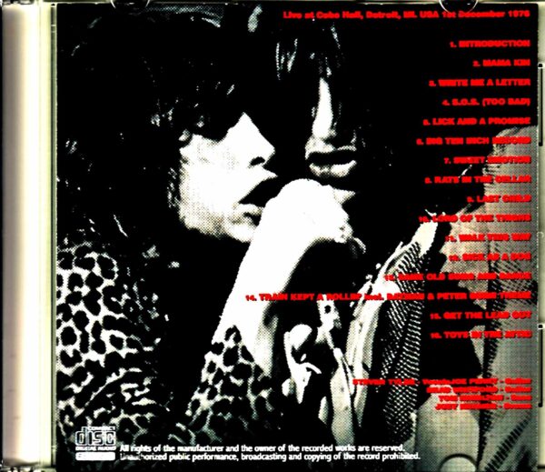 Aerosmith/MI,USA 1976 Complete - Image 2