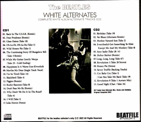 Beatles The Beatles/White Album White Album Alternate Mix, Demo And Outtakes 2022 - Image 2