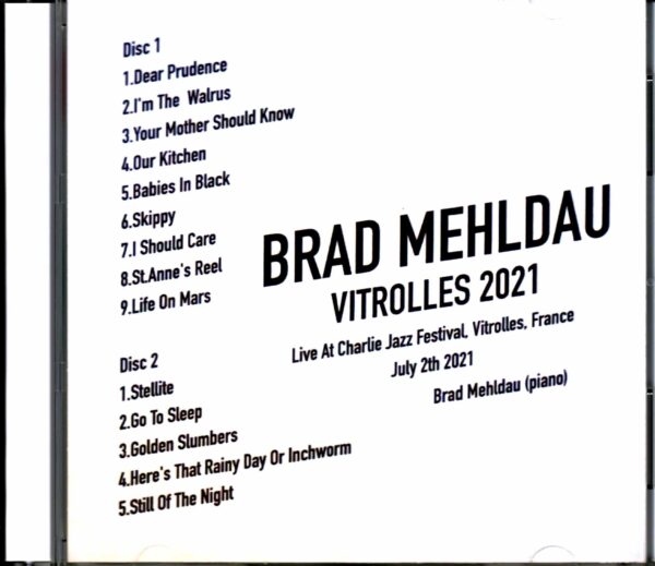 Brad Mehldau Trio Brad Mehldau/France 2021 - Image 2