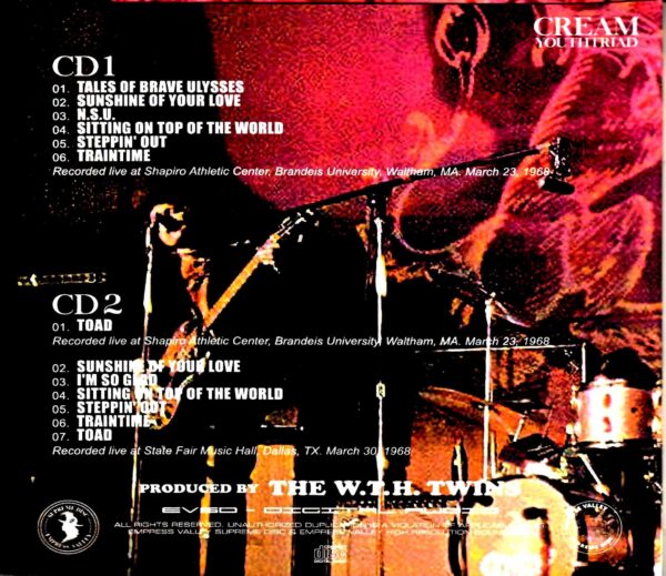 Cream Waltham 1968 & more - Image 2