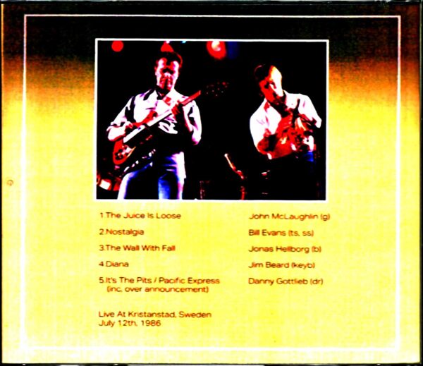 John McLaughlin & Mahavishnu Orchestra John McLaughlin/Sweden 1986 - Image 2