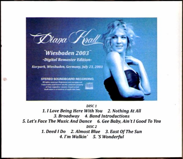 Diana Krall/Germany 2003 New Remaster Edition - Image 2