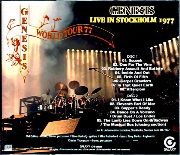 Genesis/Sweden 1977 Complete - Image 2