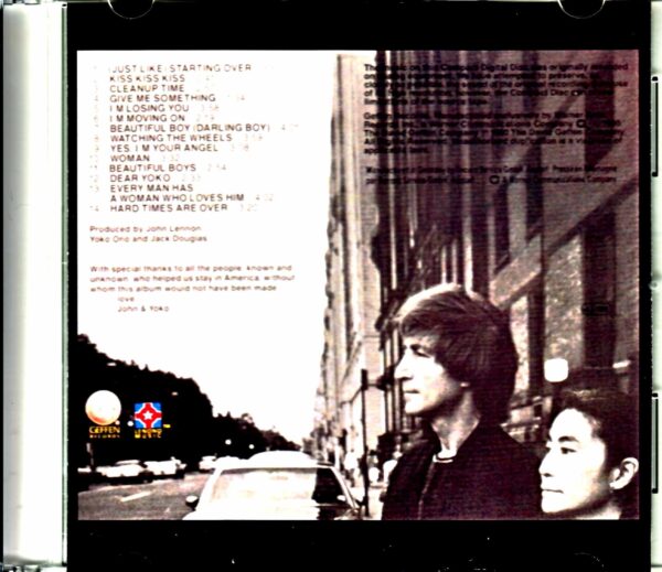 John Lennon Yoko Ono John Lennon Yoko Ono/Double Fantasy Double Fantasy Original Nimbus Press CD - Image 2