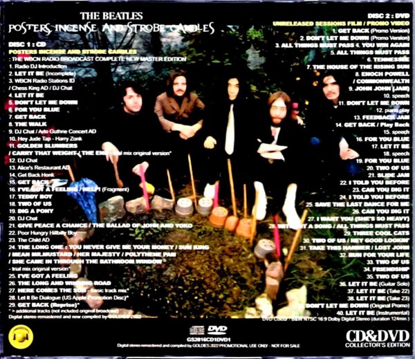 Beatles / Radio Broadcast Complete & Unreleased Session Film 1969 - Image 2