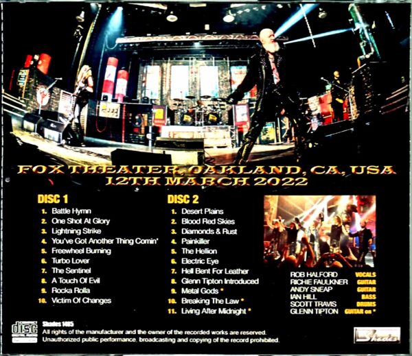 Judas Priest Judas Priest/CA,USA 2022 Remaster & Upgrade - Image 2
