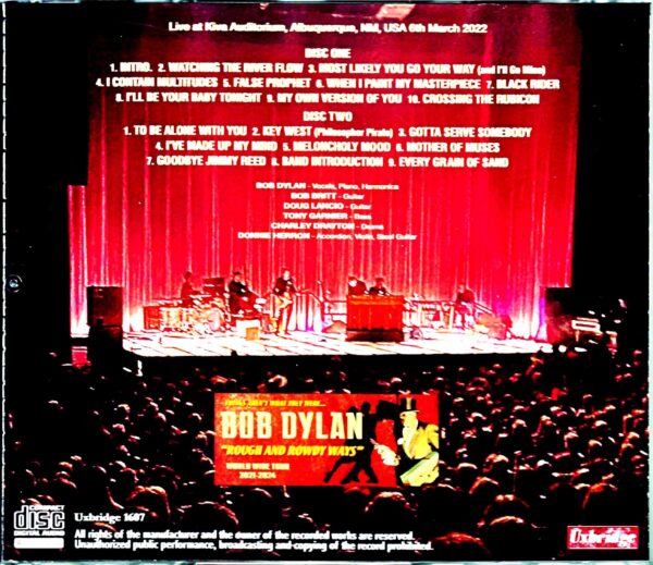 Bob Dylan/NM,USA 2022 - Image 2