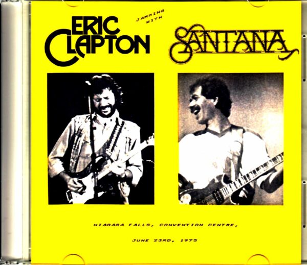Eric Clapton Santana Eric Clapton Santana/NY,USA 1975 Original Bootleg LP Edition