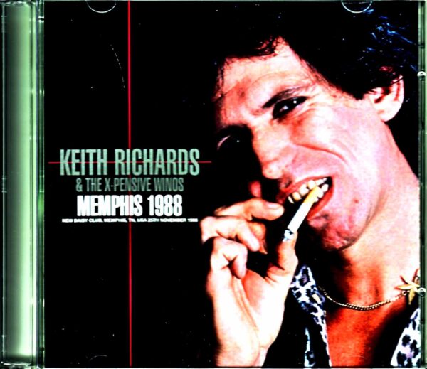 Keith Richards & the X-Pensive Winds Keith Richards/TN,USA 11.25.1988