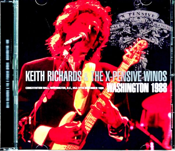 Keith Richards & the X-Pensive Winds Keith Richards/WA,USA 1988