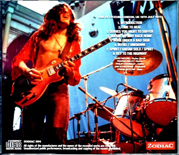 Gary Moore Band Gary Moore/London,UK 1972 Remastered - Image 2
