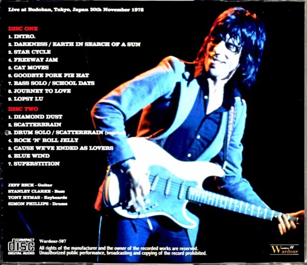 Jeff Beck/Tokyo,Japan 11.30.1978 - Image 2
