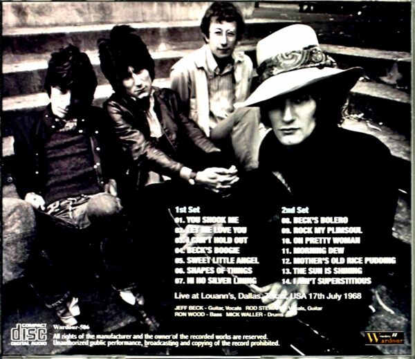 Jeff Beck Group Rod Stewart Ron Wood Jeff Beck/TX,USA 1968 Upgrade - Image 2
