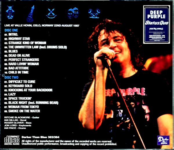 Deep Purple Norway 1987 Complete Upgrade - Image 2