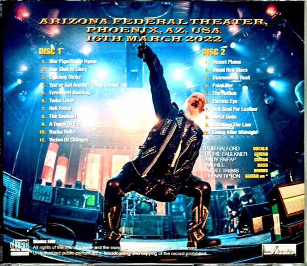 Judas Priest/AZ,USA 2022 - Image 2