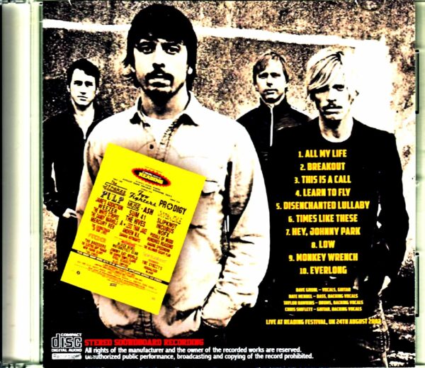 Foo Fighters/England,UK 2002 - Image 2