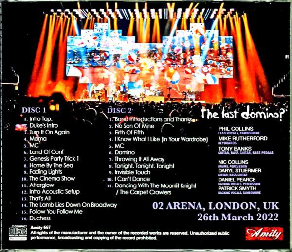 Genesis/London,UK 2022 Remastered & Upgrade - Image 2