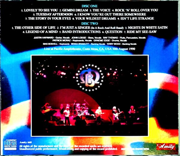 Moody Blues Moody Blues/CA,USA 1990 Mike Millard Master Tapes - Image 2