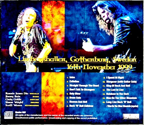 Dio/Sweden 1999 - Image 2