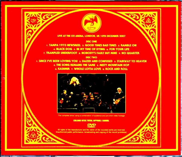 Led Zeppelin / Festival Day (Miracle Live) Fan Edition London, UK 2007 Complete Show - Image 2