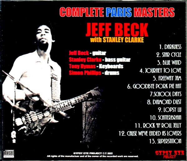 Jeff Beck Stanley Clarke/France 1979 Complete - Image 2