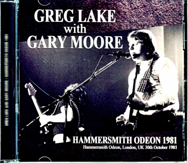 Greg Lake Gary Moore/London,UK 1981