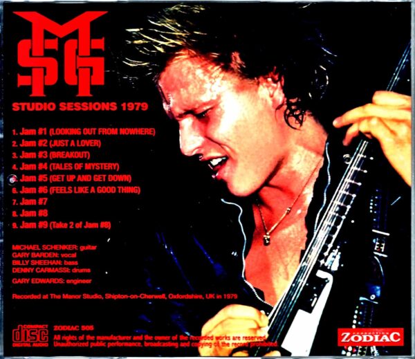 Michael Schenker Billy Sheehan Michael Schenker Billy Sheehan / The legendary MSG Studio Sessions 1979 Upgrade - Image 2