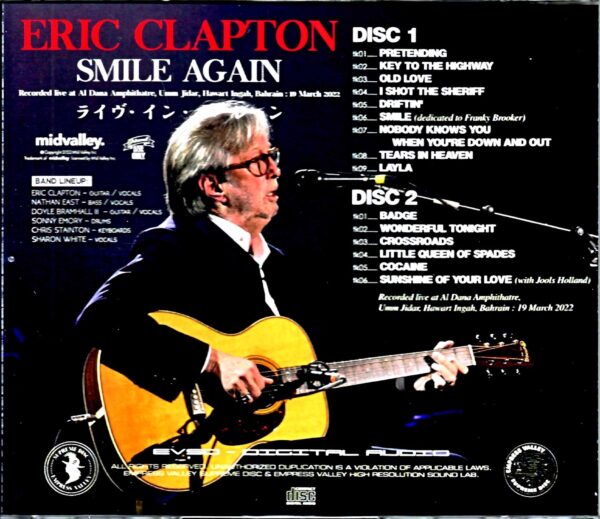 Eric Clapton/Bahrain 2022 - Image 2