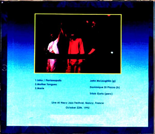 John McLaughlin Trio John McLaughlin/France 1992 24bit Digital Remastered - Image 2