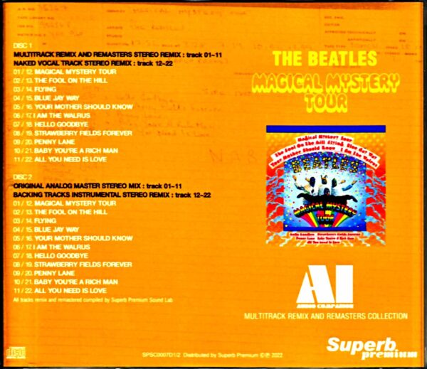 Beatles Magical Mystery Tour AI - Audio Compilation Multitrack Remix and Remasters - Image 2