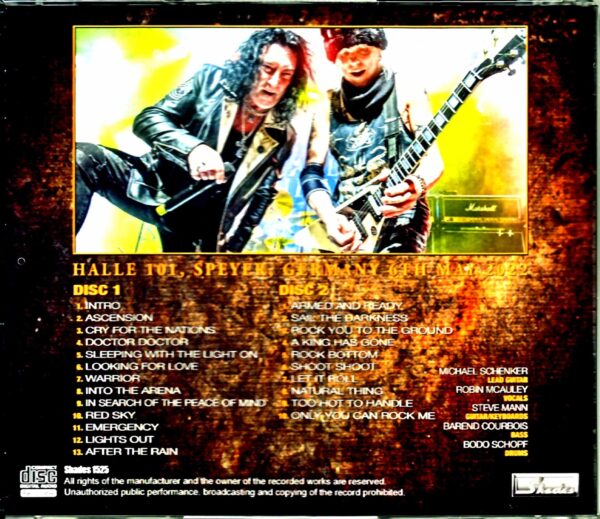 Michael Schenker Group Michael Schenker/Germany 2022 - Image 2