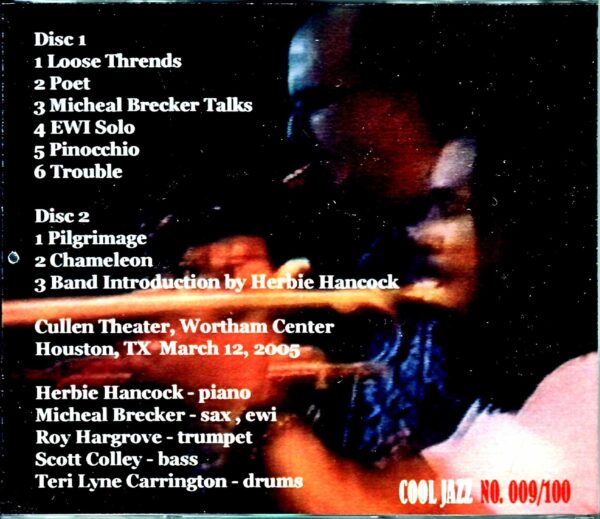 Directions in Music Michael Brecker, Herbie Hancock, Roy Hargrove Directions in Music/TX, USA 2005 - Image 2