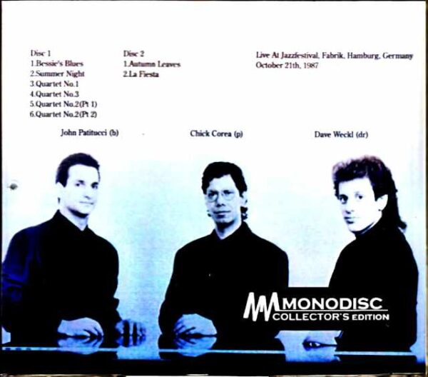 Chick Corea Akoustic Band Chick Corea/Germany 1987 - Image 2