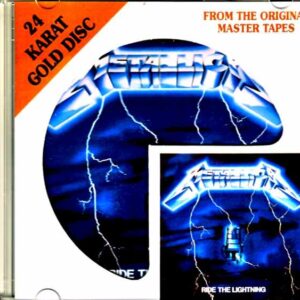 Metallica Ride the Lightning Original DCC Compact Classics CD