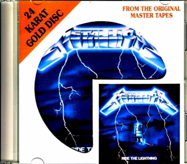 Metallica Ride the Lightning Original DCC Compact Classics CD