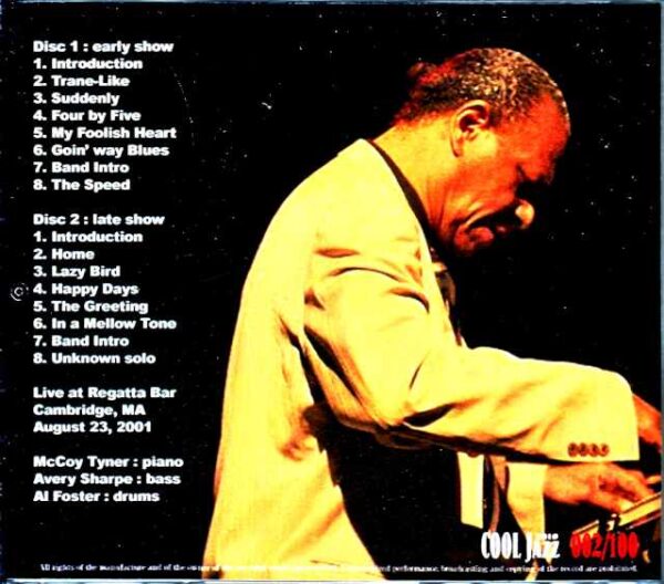 McCoy Tyner Trio McCoy Tyner/MA,USA 2001 - Image 2